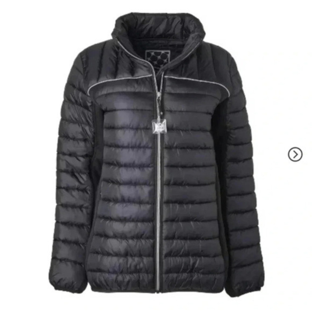 New Big Chill Women's Neoprene Insert Active puffer blackā Jacket small $ 75
